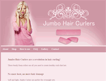 Tablet Screenshot of jumbocurlers.com